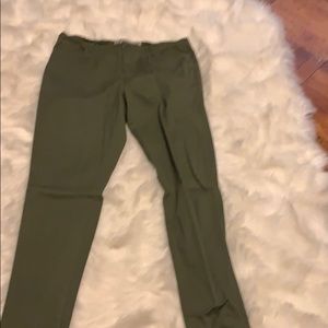 Green pants